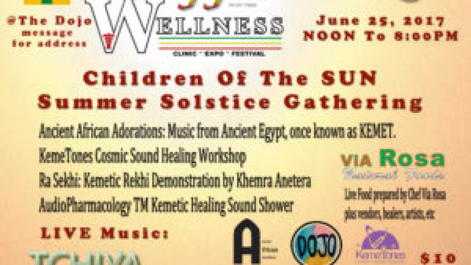 Children Of The Sun Front Flier #2